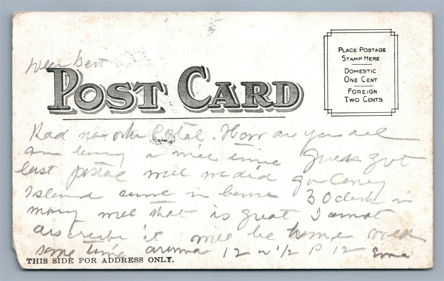 BROOKLYN NY MONTROSE AVENUE CATHEDRAL ANTIQUE POSTCARD