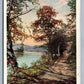 PRUDENTIAL LIFE INSURANCE ADVERTISING DELAWARE WATER GAP PA ANTIQUE POSTCARD