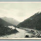 INDIAN CREEK PA RAILROAD TRACKS ANTIQUE POSTCARD