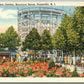 PENNSVILLE NJ FLOWER GARDEN RIVERVIEW BEACH VINTAGE POSTCARD
