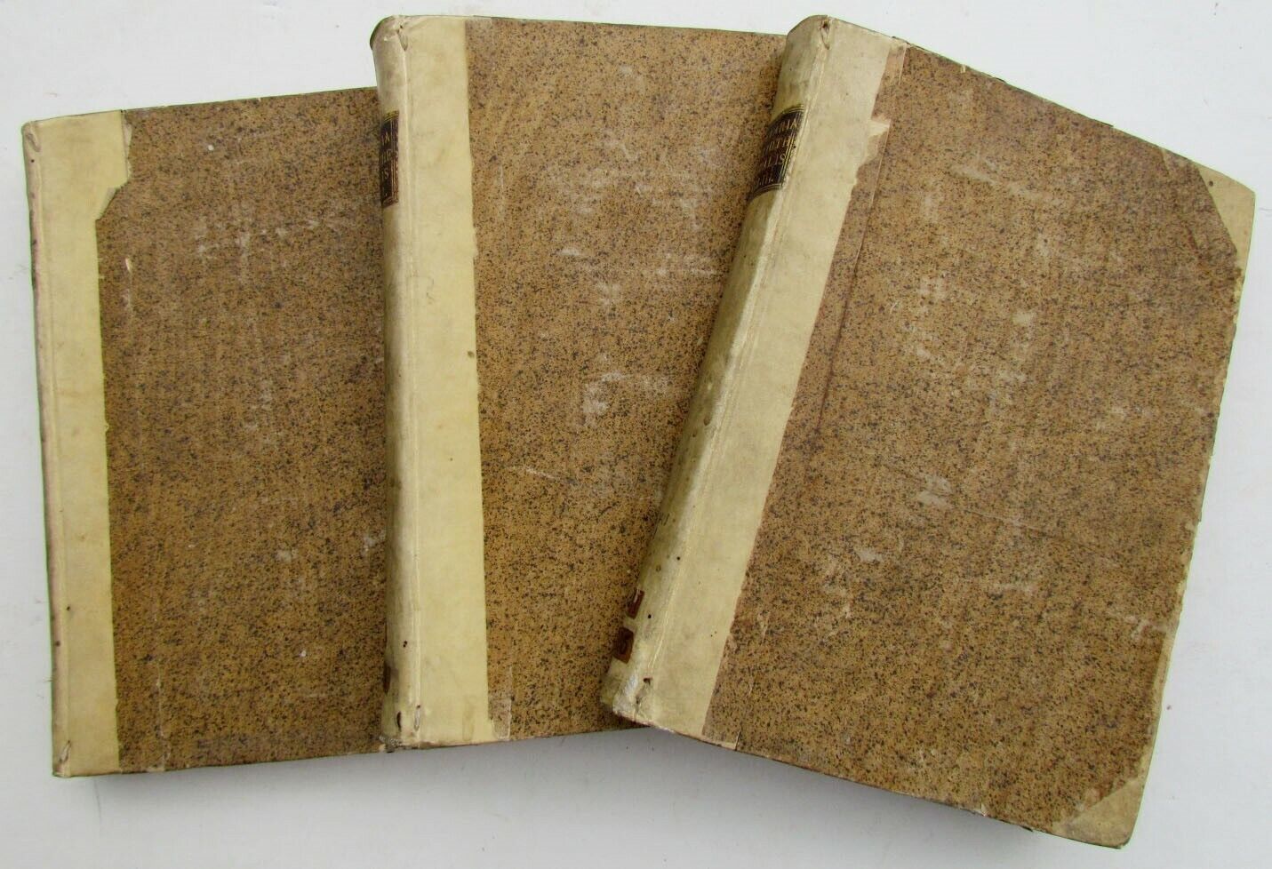 1776 BIBLIOTEKA RITUALIS by A. Zaccaria 3 BOOKS LOT VELLUM RELIGIOUS CEREMONIES