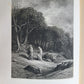 1867 GUSTAVE DORE ILLUSTRATED VIVIEN by ALFRED TENNYSON antique FOLIO poetry