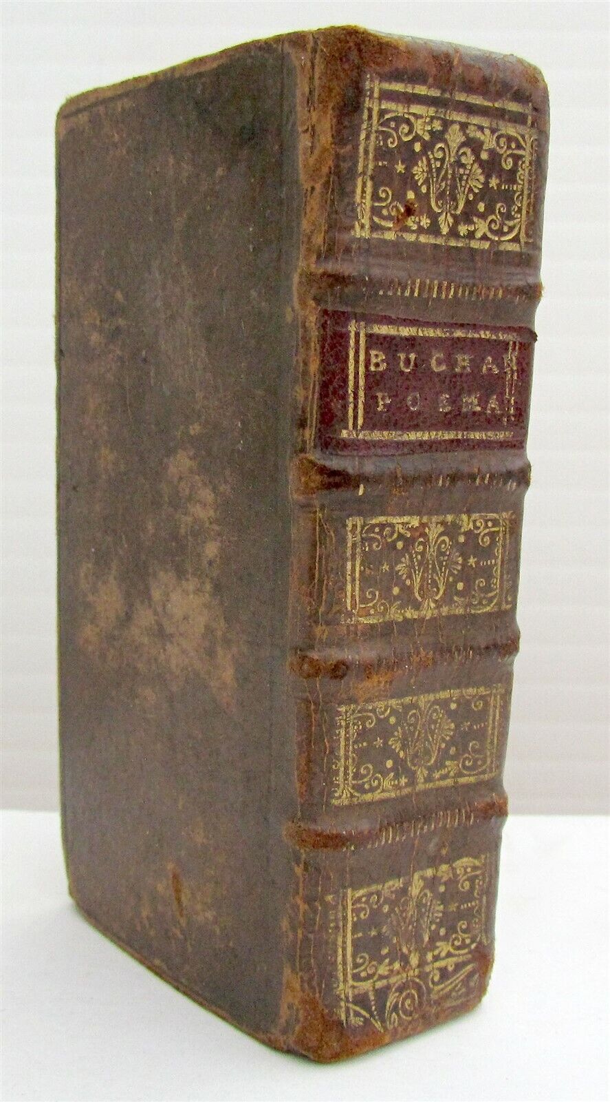 1687 SCOTTISH POETRY by George BUCHANAN antique