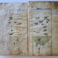 19th cent. HAND WRITTEN OTTOMAN SULTANS GUIDANCE LETTER MANUSCRIPT BOOK antique