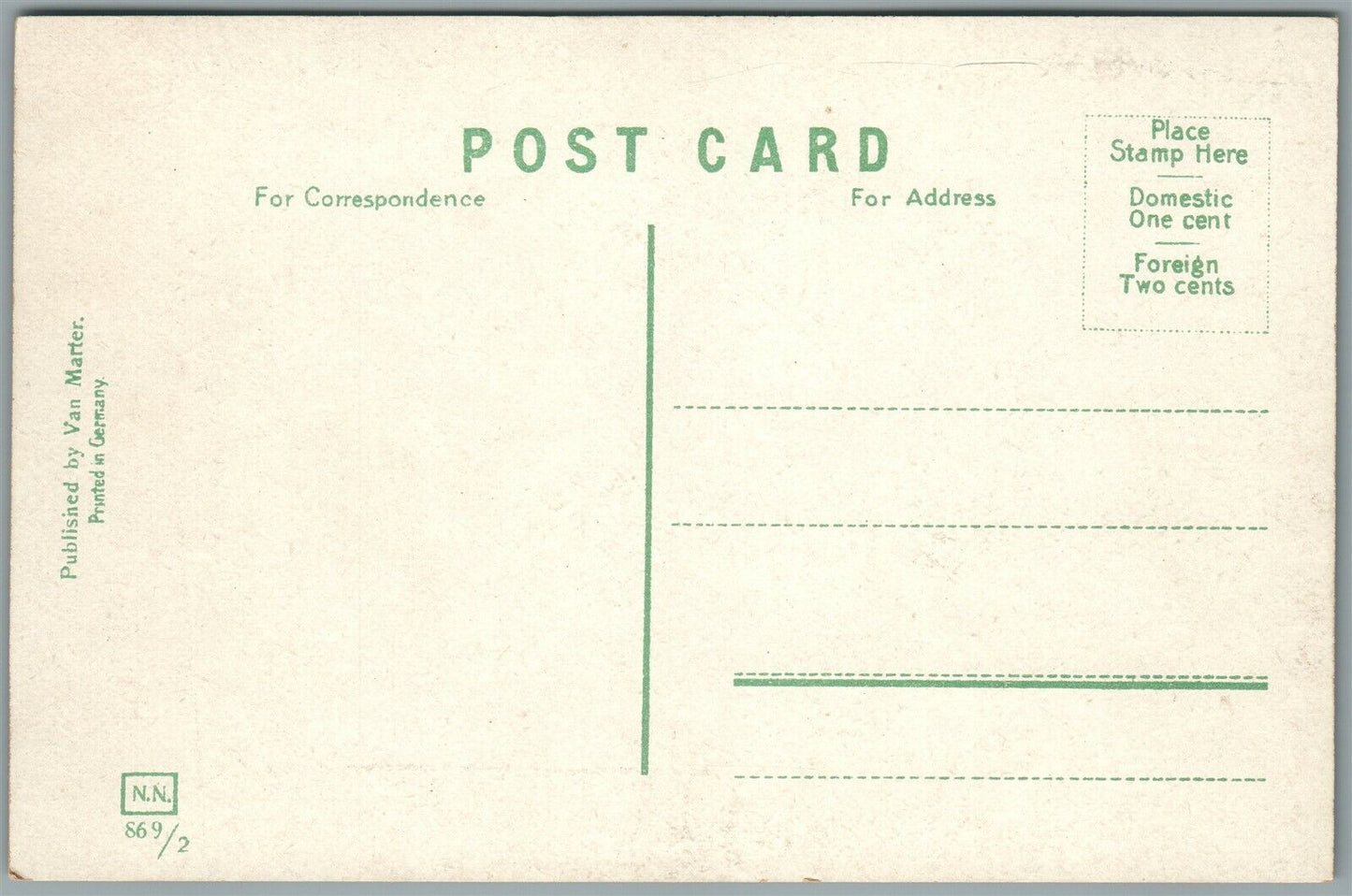 PRINCETON NJ NASSAU STREET ANTIQUE POSTCARD