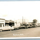 BALDWIN MI STREET SCENE VINTAGE REAL PHOTO POSTCARD RPPC