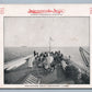 SAVANNAH LINER OCEAN STEAMSHIP CO. PROMENADE DECK ANTIQUE POSTCARD