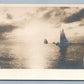 SWISS CHOCOLATES ADVERTISING ANTIQUE REAL PHOTO POSTCARD RPPC ATLANTIC CITY NJ