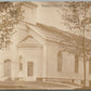 FARMINGTON NH BAPTIST CHURCH ANTIQUE REAL PHOTO POSTCARD RPPC