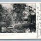 CLINTION NJ IDLE HOUR UP THE RIVER ANTIQUE POSTCARD