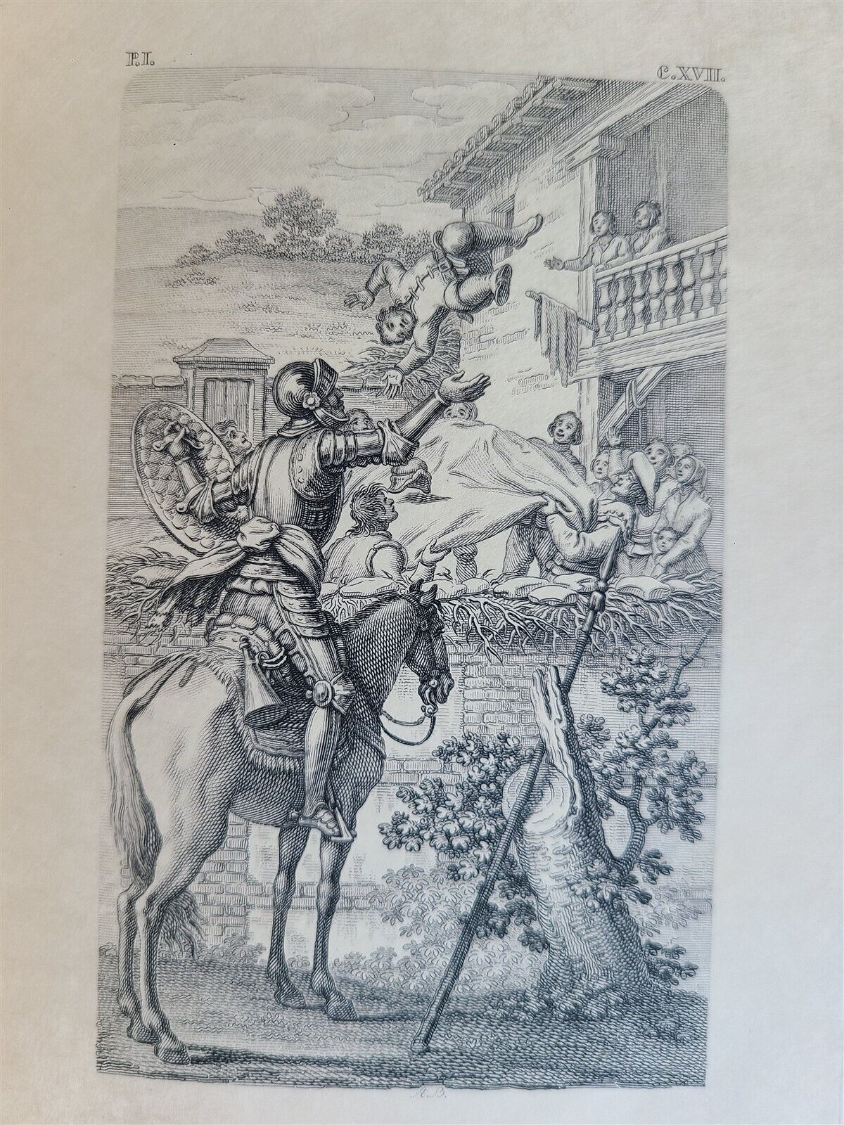 1895 AN ICONOGRAPHY of DON QUIXOTE by H.S. Ashbee antique ILLUSTRATED in ENGLISH