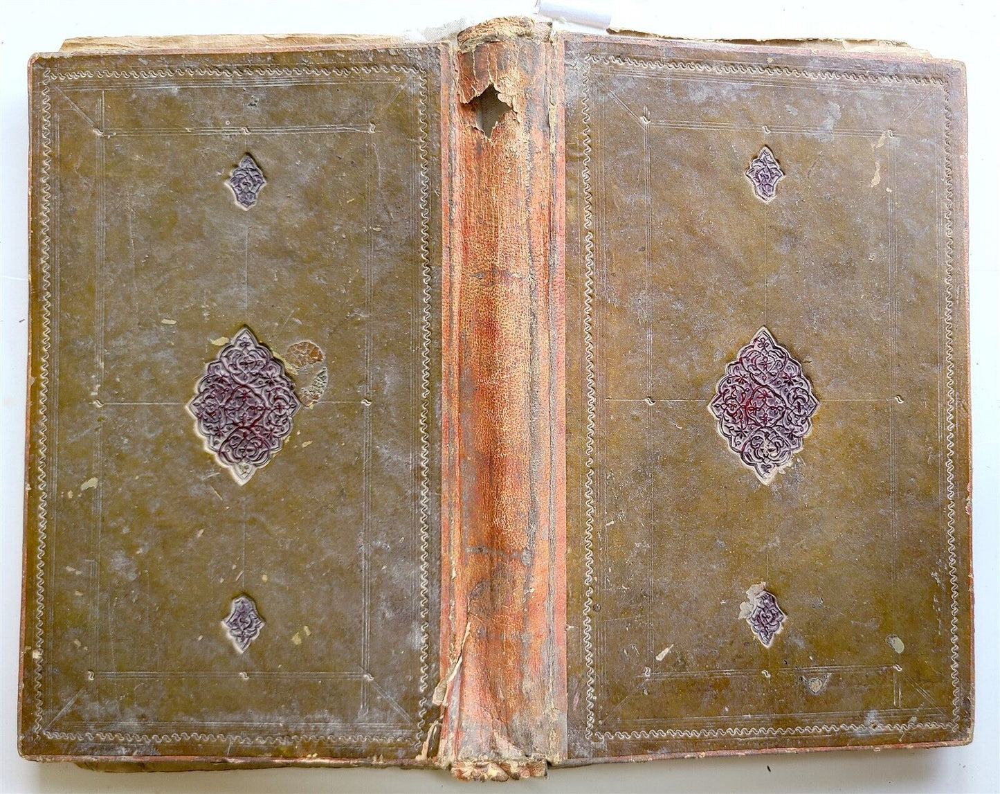 18th century MANUSCRIPT in CHAGATAI TURKI LANGUAGE ISLAMIC BOOK antique POETRY