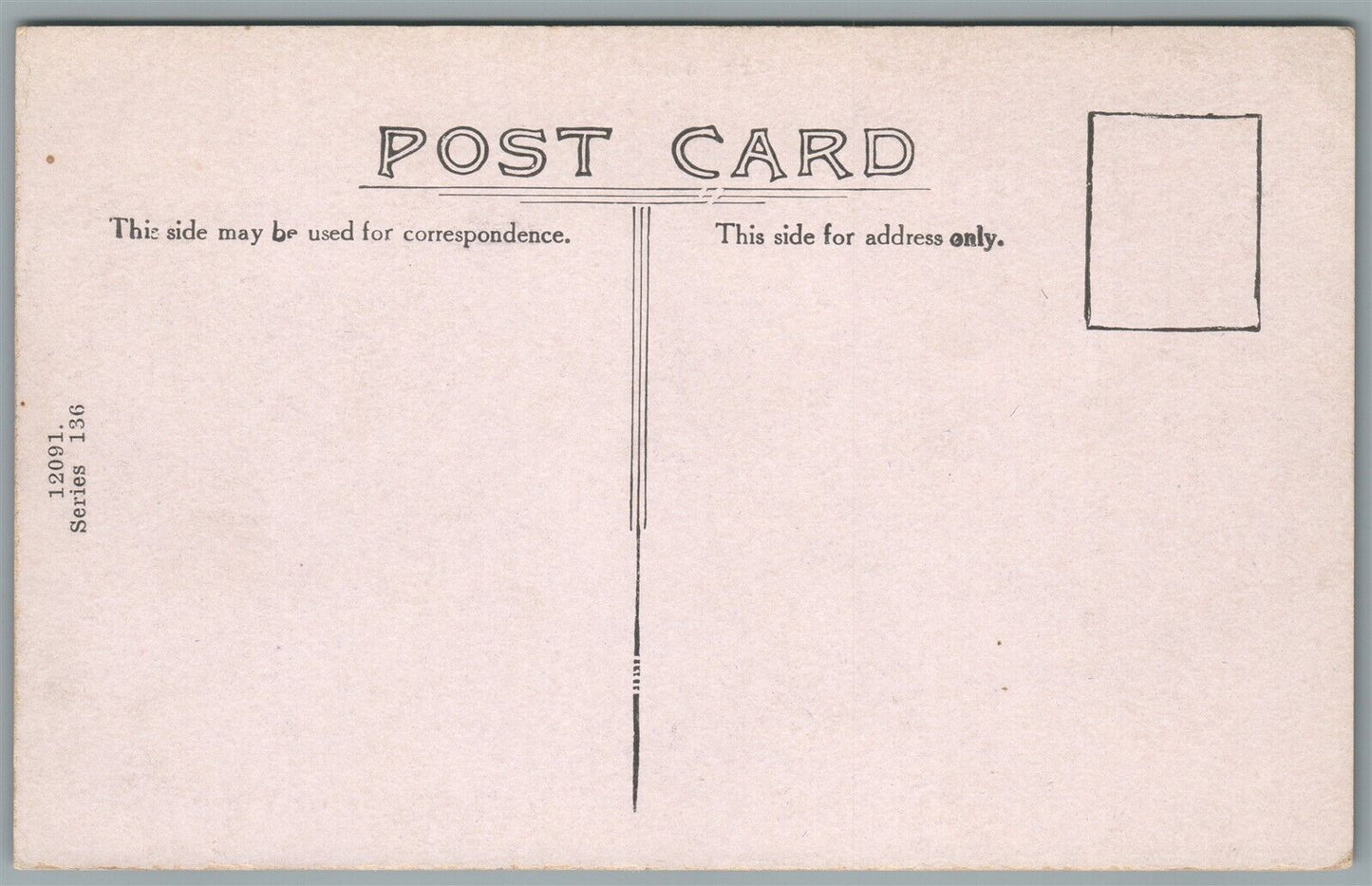 BRISTOL PA ST.PAUL'S CHURCH ANTIQUE POSTCARD