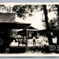 WOLF WYO EATON'S RANCH CABINS ANTIQUE REAL PHOTO POSTCARD RPPC