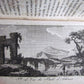 1817 HOMEROS Odyssey antique 3 volumes in FRENCH ILLUSTRATED