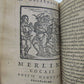 1581 ILLUSTRATED MACARONIC POETRY MERLINI COCAII antique 16th CENTURY RARE