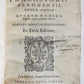 1584 ASTRONOMY & MEDICAL WORKS of Girolamo Fracastoro antique 16th CENTURY