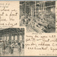 SYRACUSE NY SMITH COLLEGE WOOD WORKING DEPT. & MACHINE SHOP ANTIQUE POSTCARD