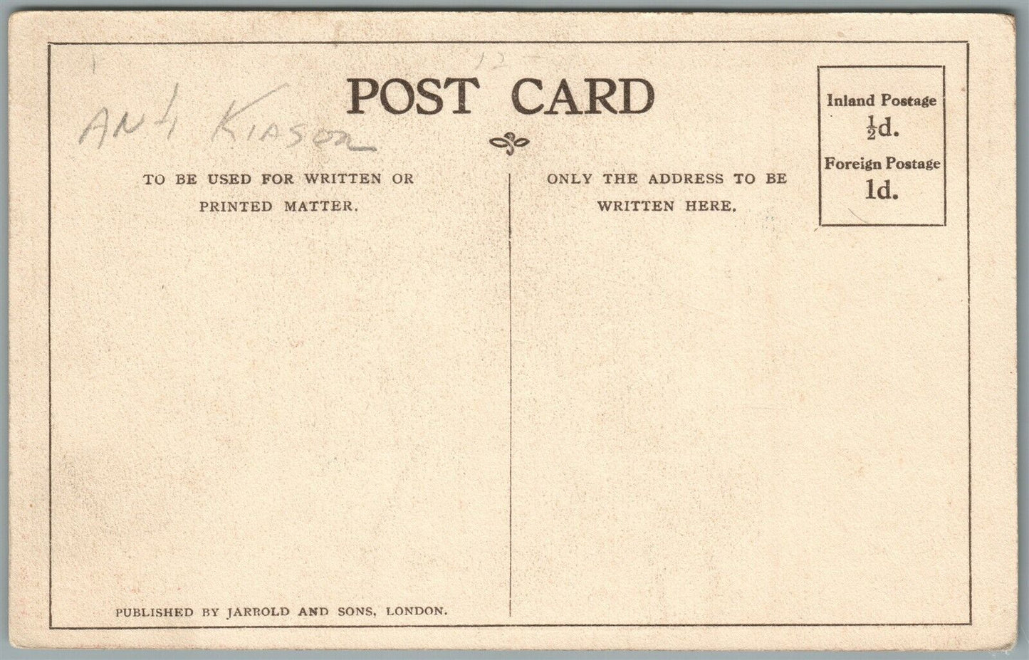 WWI MILITARY ANTI-GERMAN PROPAGANDA ANTIQUE POSTCARD COMING OF THE COSSACKS