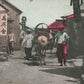 CHEFOO CHINA STREET SCENE ANTIQUE POSTCARD