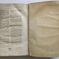 1656 LAW BOOK Georgii Lovetii Commentaria Caroli Molinaei VELLUM antique