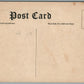 POTTSVILLE PA LOOKING UP NORWEGIAN FROM RAILROAD TO CENTRE STR ANTIQUE POSTCARD