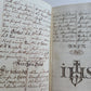 18th century GERMAN MANUSCRIPT PRAYER BOOK antique HANDWRITTEN