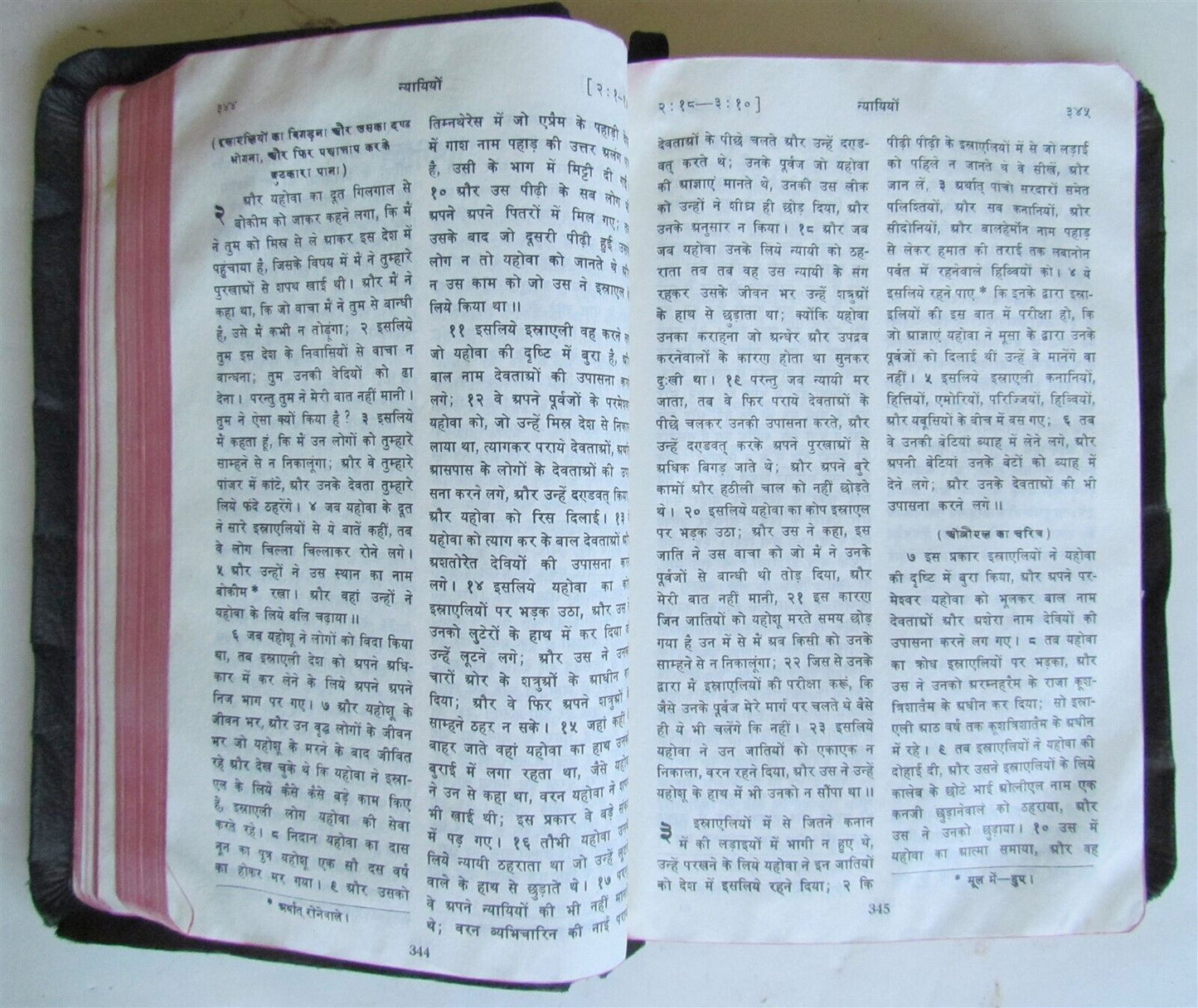 BIBLE in HINDI VINTAGE INDIAN OLD & NEW TESTAMENT illustrated w/ maps