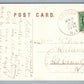 ROSCOE NY PUBLIC SCHOOL 1911 ANTIQUE POSTCARD