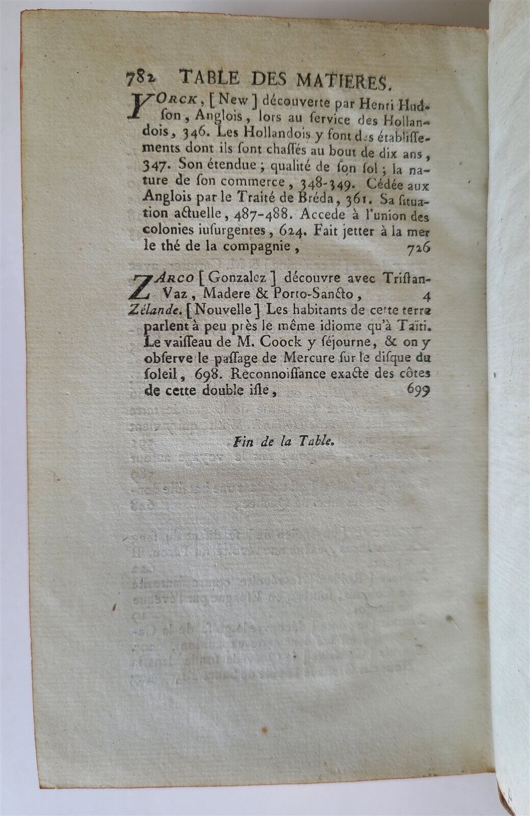 1776 ANECDOTES AMERICAINES antique FRENCH HISTORY of AMERICA - North & South