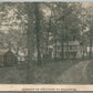 WALDHEIM PARK PA COTTAGES 1912 ANTIQUE POSTCARD