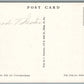 WOODBURY NJ BUSINESS DISTRICT VINTAGE POSTCARD