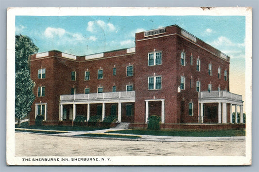 SHERBURNE INN NY ANTIQUE POSTCARD