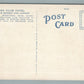 CAMDEN NJ PLAZA CLUB HOTEL ANTIQUE POSTCARD