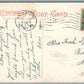 ADAMS NY RAILROAD STREET ANTIQUE POSTCARD