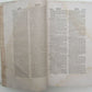 1736 BLIND STAMPED VELLUM BINDING MASSIVE FOLIO Glossarium ad Scriptores ANTIQUE