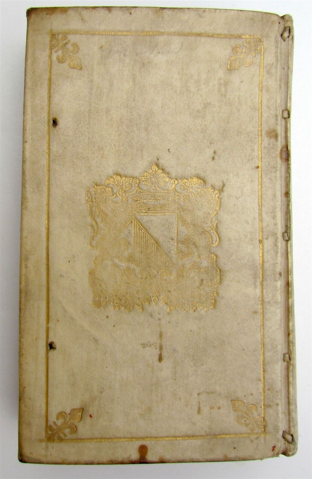 1696 De Romana Republica by Petro Cantelio ILLUSTRATED antique ARMORIAL VELLUM