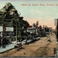 BROOKLYN NY SURF AVENUE CONEY ISLAND NEW YORK 1913 ANTIQUE POSTCARD