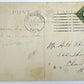 ANTIQUE 1910 POSTCARD - LIBRARY PARK & ST.LAWRENCE RIVER OGDENSBURG N.Y.