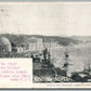 CONSTANTINOPLE TURKEY 1898 ANTIQUE POSTCARD