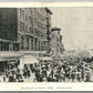 ATLANTIC CITY NJ BOARDWALK AT EASTER TIME 1913 ANTIQUE POSTCARD