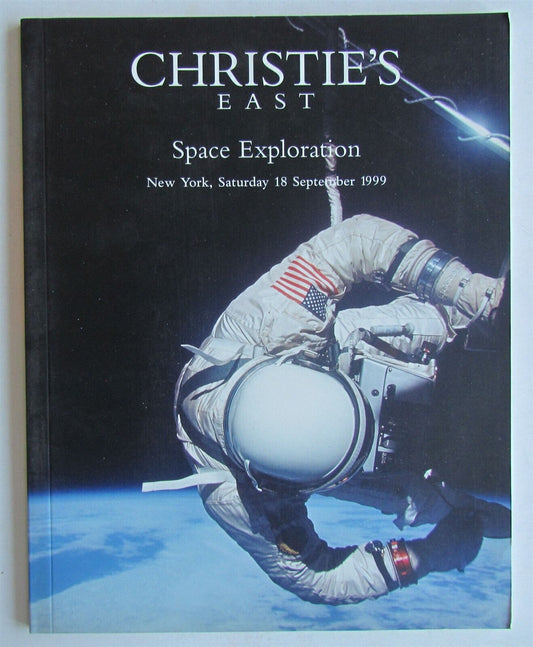 1999 SPACE EXPLORATION CHRISTIE'S AUCTION CATALOG