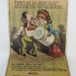 ANTIQUE MECHANICAL VICTORIAN TRADE CARD CLARK'S O.N.T. SPOOL COTTON