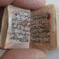 KORAN MINIATURE ARABIC MANUSCRIPT vintage QURAN ISLAMIC rare 25 x 35 mm