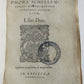 1565 POETRY Carminum nuptialium by Chr. Schellenberg ANTIQUE VELLUM 16th century