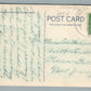 TOM'S RIVER NJ MOTOR BOATING VINTAGE POSTCARD