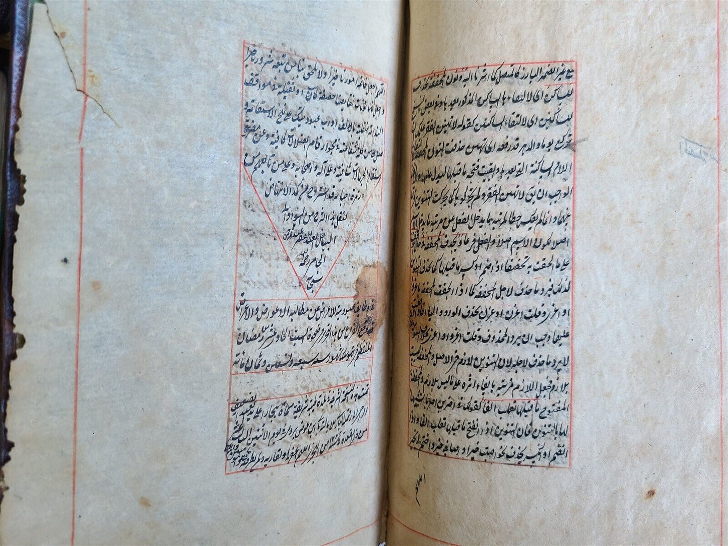 1807 ARABIC GRAMMAR TREATISE by JAMI MANUSCRIPT antique HAND WRITTEN