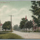 RAVENA NY CENTRAL AVENUE ANTIQUE POSTCARD