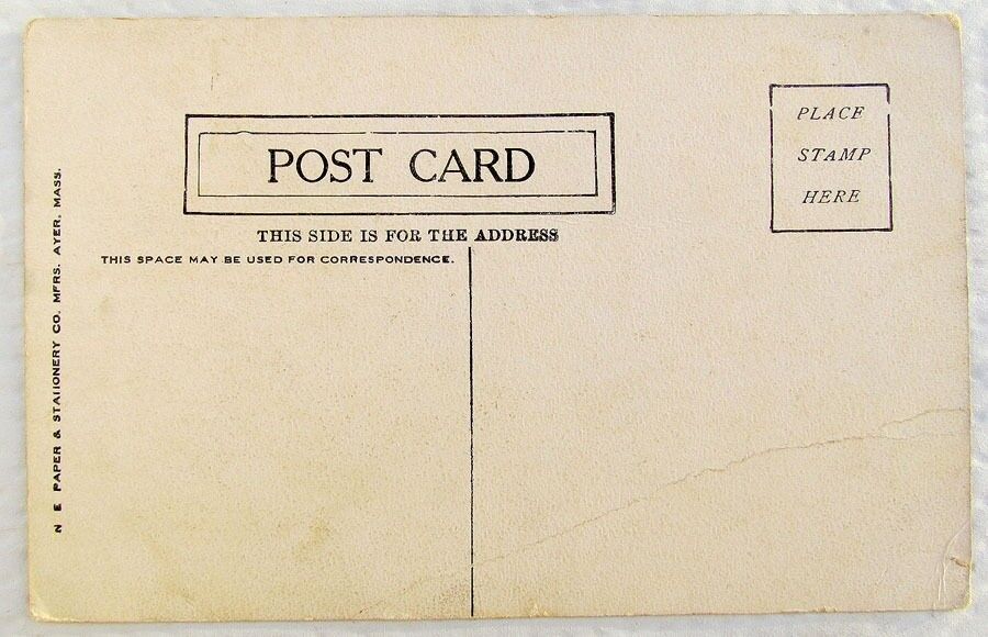 ANTIQUE POSTCARD MAIN STREET SOUTHBRIDGE MA