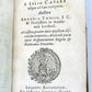 1652 THYSIUS antique VELLUM Historae Batavicae from JULIUS CAESAR till this time